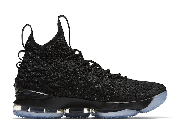 Nike LeBron 15  Black and Metallic Gold  Release Date