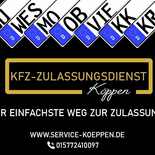 Kfz Zulassungsdienst Köppen logo