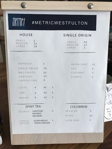 Coffee Shop «Metric Coffee Co.», reviews and photos, 2021 W Fulton St, Chicago, IL 60612, USA