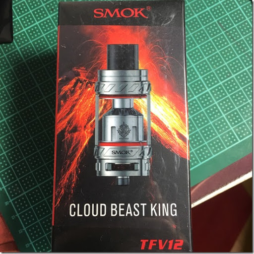 IMG 1340%255B1%255D thumb%255B1%255D - 【クリアロ】「TFV12 SMOK CLOUD BEST KING」レビュー。（スモック・クラウドビーストキング）何もかもがモンスター級のクリアロ・アトマイザー！【推奨値60～315W/超爆煙/VAPE/電子タバコ】