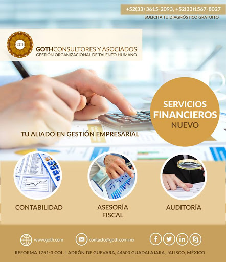 GOTH Consultores y Asociados, Interior 03, Calle Reforma 1751, Ladron De Guevara, 44600 Guadalajara, Jal., México, Recursos humanos | JAL