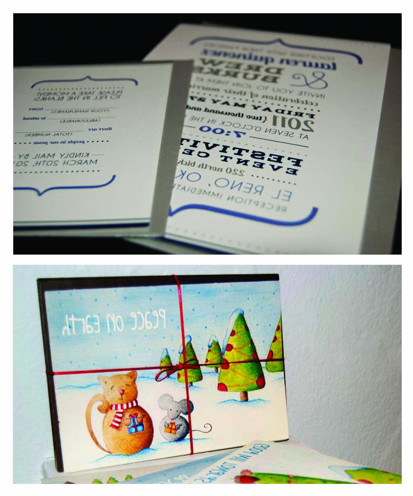 Wedding Invitation   Christmas