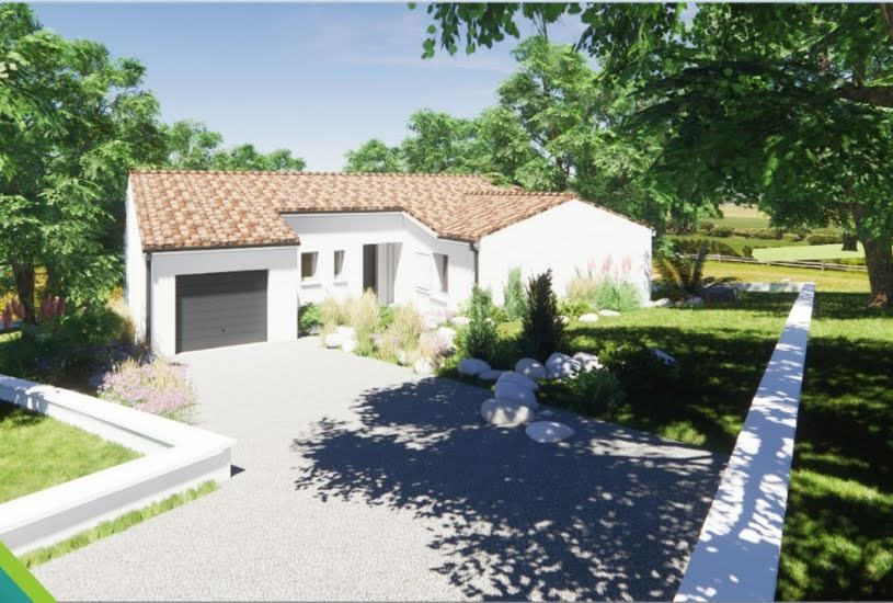  Vente Terrain + Maison - Terrain : 517m² - Maison : 130m² à Fontcouverte (17100) 