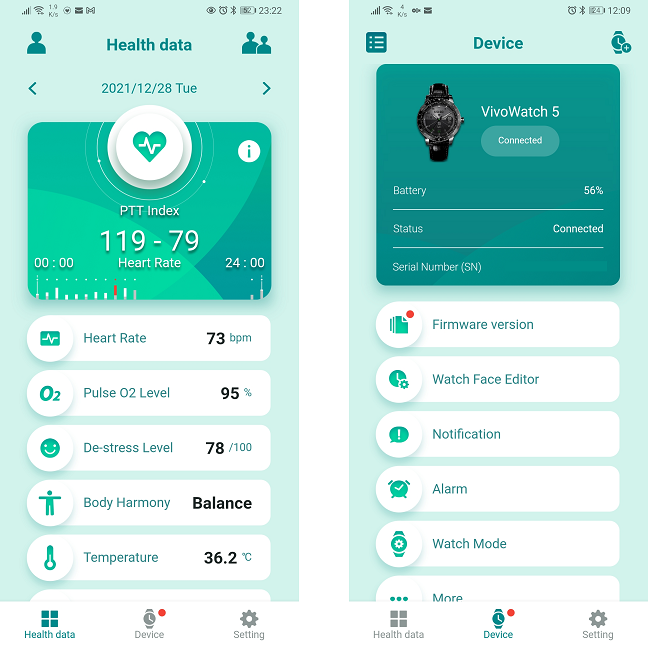 L'app HealthConnect è facile da usare