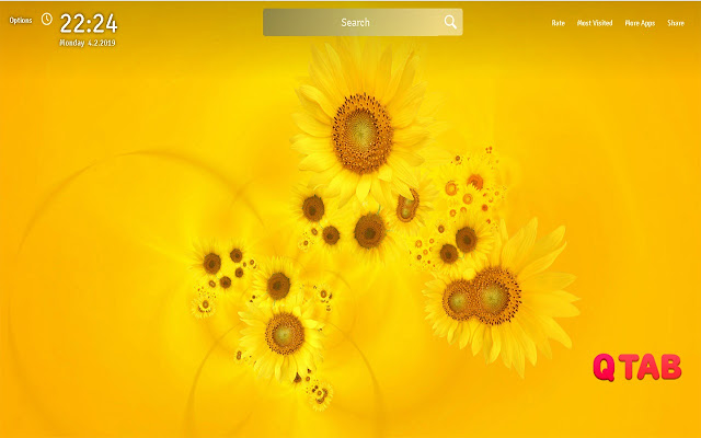 Sunflowers Wallpapers New Tab