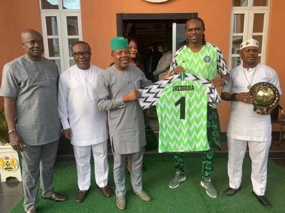 Just In: Imo Governor, Ihedioha appoints Ex-Super Eagles Star, Kanu Nwankwo as SSA on Sports
