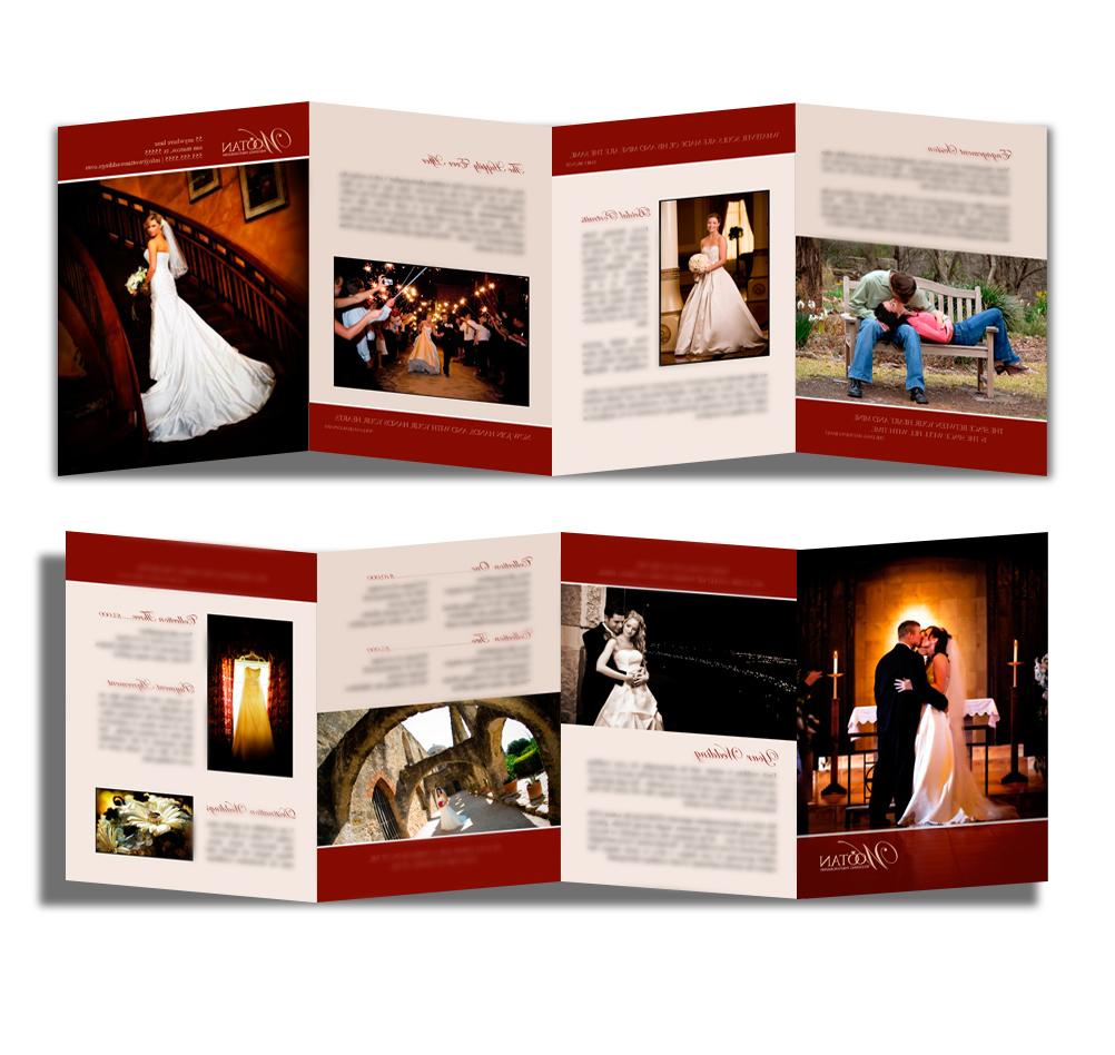 Accordion Wedding Brochure -