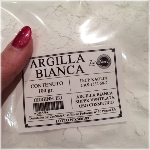 Argilla bianca micronizzata - Glamour Cosmetics