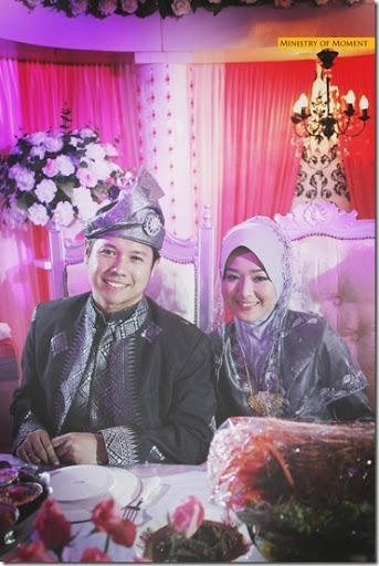 gambar kahwin ally iskandar dan farah lee