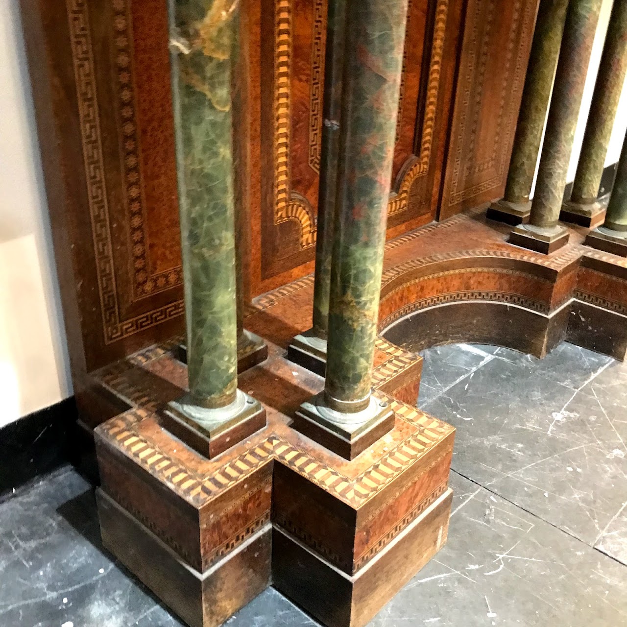 Italian Inlaid Cabinet