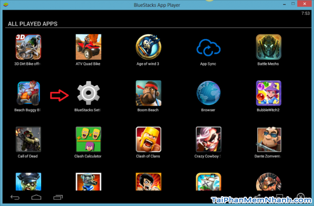 Cài đặt BlueStacks