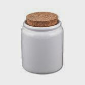  Porcelain Candy Jar with Cork Lid for Sublimation