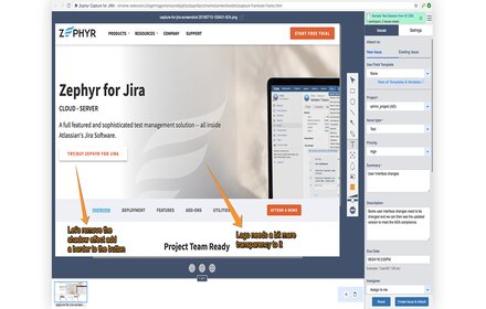 Zephyr Capture for JIRA Preview image 0