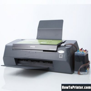 Reset Epson C95 printer by Epson reset program