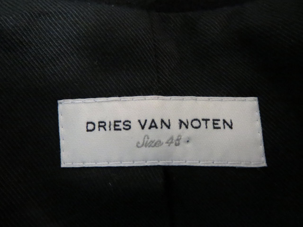 Dries van Noten Wool Trench