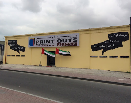 PRINT OUTS, 135 Umm Suqeim St - Dubai - United Arab Emirates, Print Shop, state Dubai
