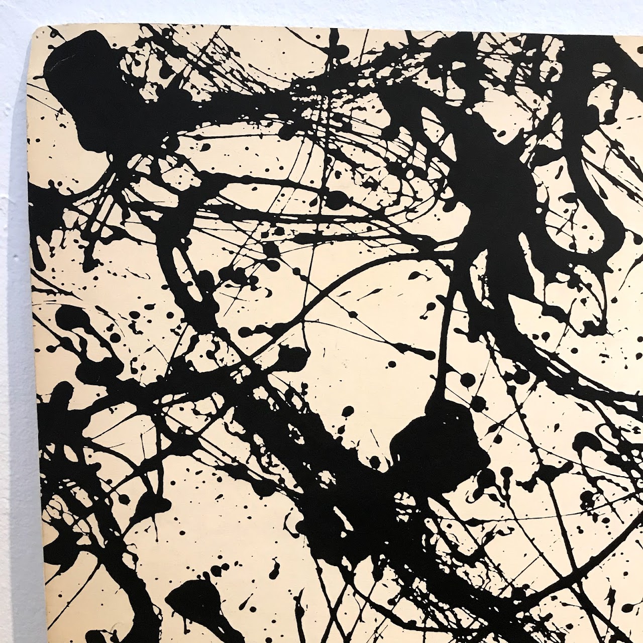 Jackson Pollock Exhibition Lithograph