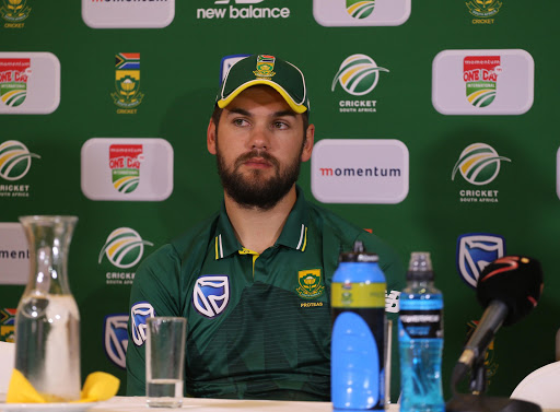 Rilee Rossouw of the Proteas during the Momentum ODI Series 5th ODI match between South Africa and Australia at PPC Newlands on October 12, 2016 in Cape Town, South Africa.