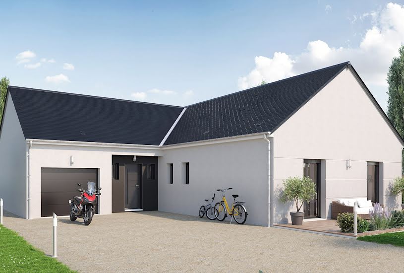  Vente Terrain + Maison - Terrain : 740m² - Maison : 120m² à Auzouer-en-Touraine (37110) 