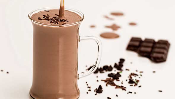 Chocolate smoothie