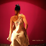  – T A B L E C L O T H REMAKE - dress with pocket - ecofrendly design