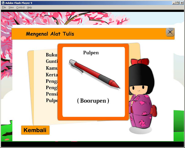 download file flash media pembelajaran