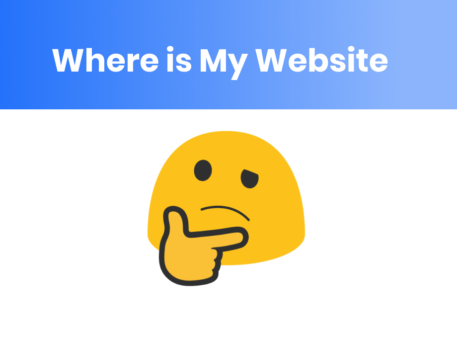 Where is My Website Preview image 1