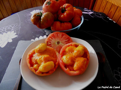 Gnocchis con salsa de tomate