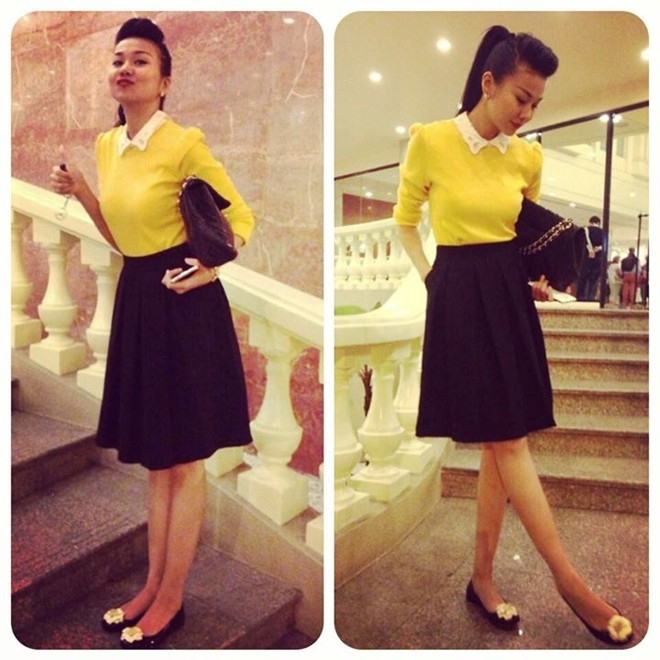 Vay xoe so mi Cap doi thoi trang hoan hao 4 Vay xoe so mi Cap doi thoi trang hoan hao 4