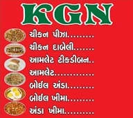 KGN Chicken Pizza And Dabeli menu 2