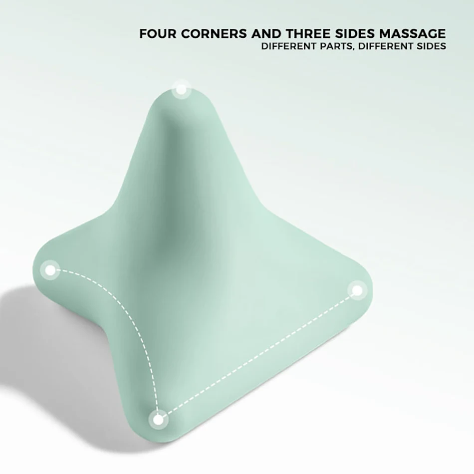 Siliconen massagekegel fitness massagebal triggerpoint zelfmassage tool handmatige massagekit voor spierontspanning