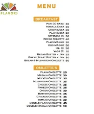 Reyniks Flavours menu 2