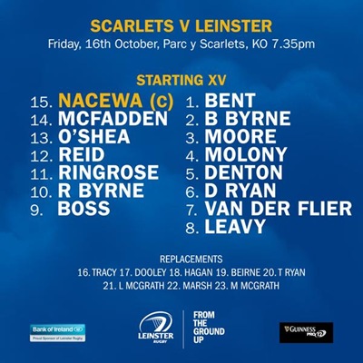 Leinster TA Scarlets