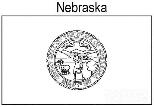 nebraska coloring pages - photo #28