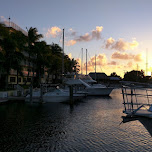 the harbor by dusk in Key Largo, United States 