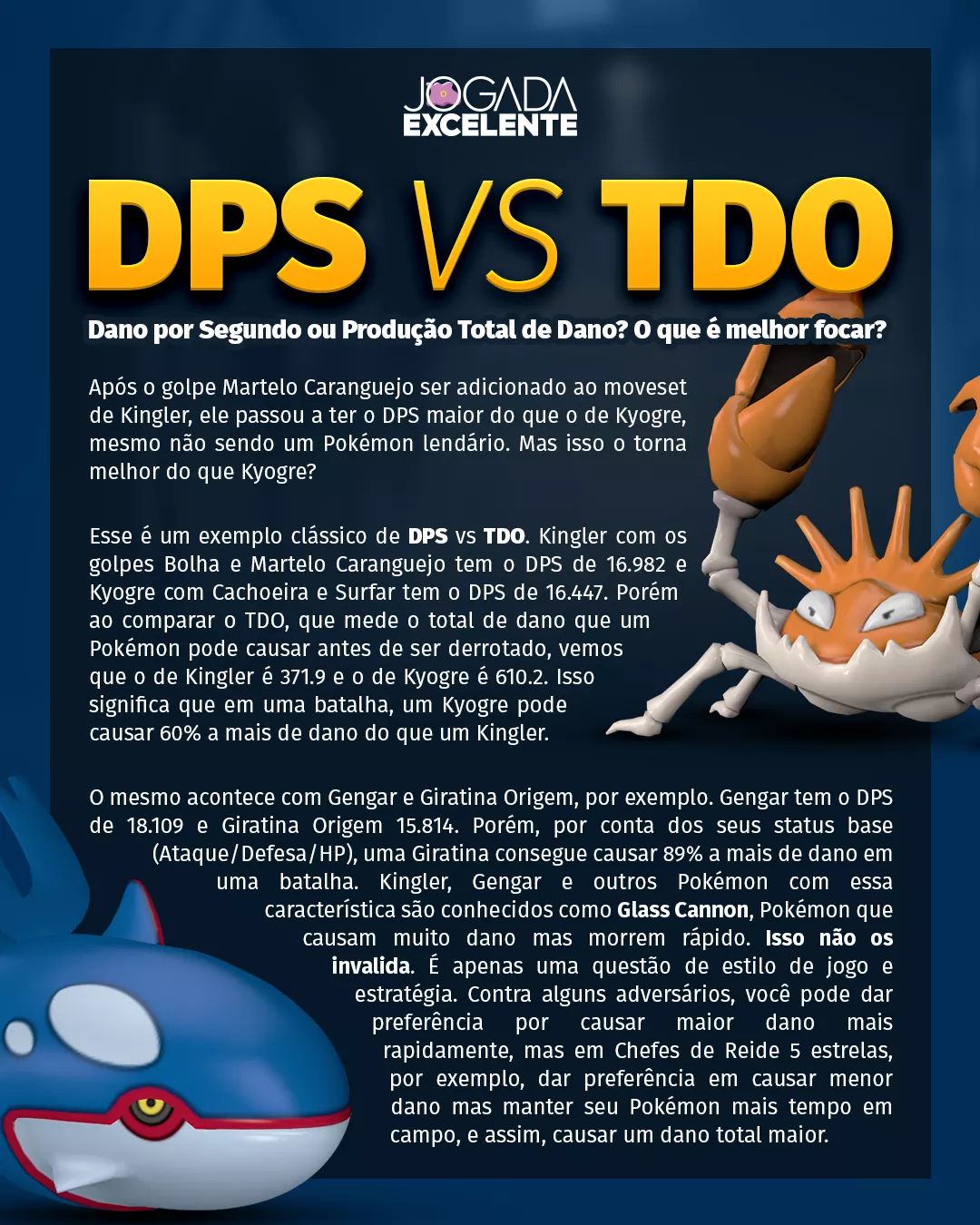 Pokemon GO - Melhores Pokemons de cada Tipo ! Tabela de DPS por