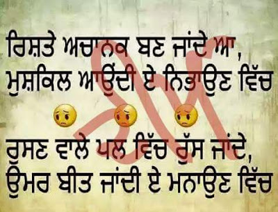 Punjabi Wording on Images for Whatsapp