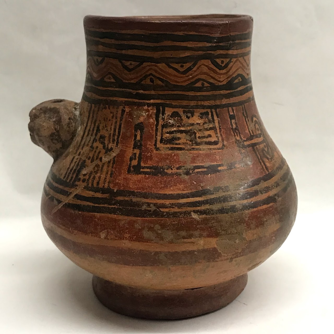 Tribal Ceramic Pair Vases