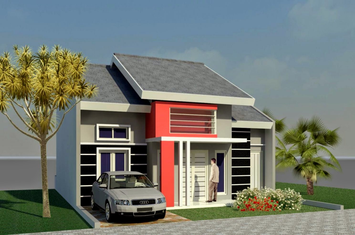  Gambar  Model Rumah  Minimalis  Gallery Taman Minimalis 