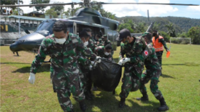 Prajurit TNI Gugur Saat Evakuasi Jenazah Suster Gabriela di Kiwirok