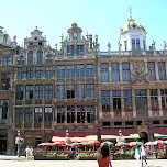 market square downtown brussels in Brussels, Belgium 