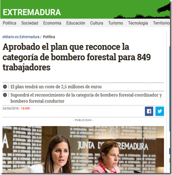 Screenshot-2018-4-30 Aprobado el plan que reconoce la categoría de bombero forestal para 849 trabajadores