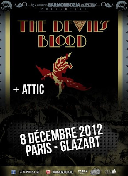 The Devil's Blood / Attic @ Glaz'Art, Paris 08/12/2012