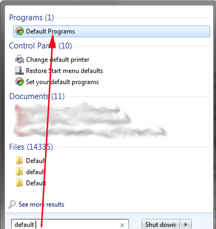 Windows 7, programma's, standaardinstellingen, bestandsextensies, protocollen, standaardprogramma's
