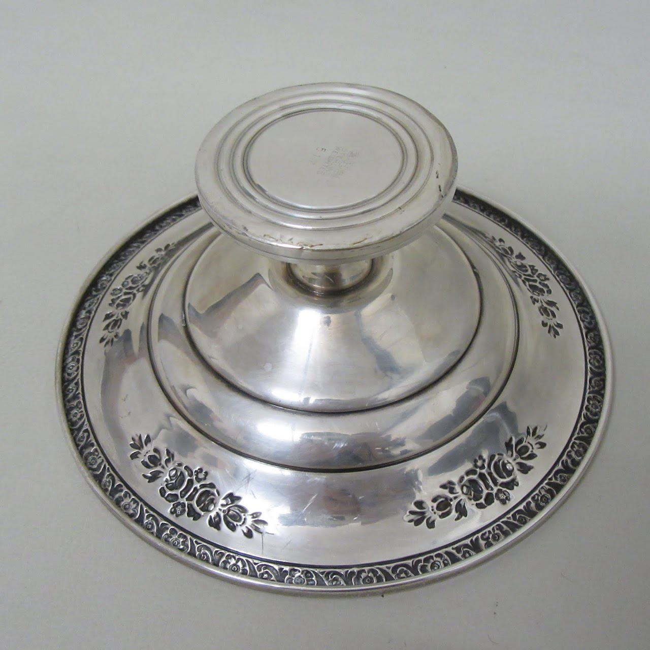 Sterling Silver British Compote