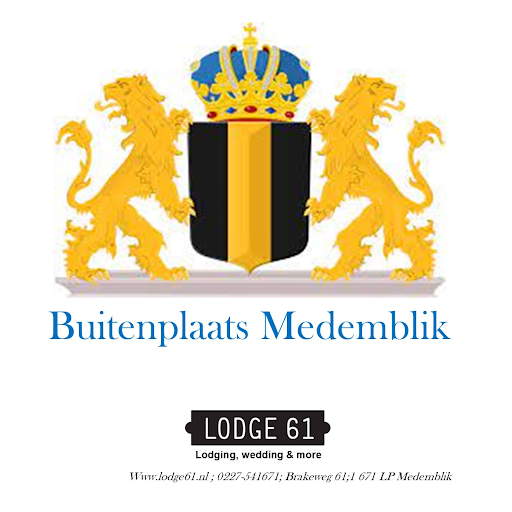 Lodge 61, camperplaats Medemblik logo