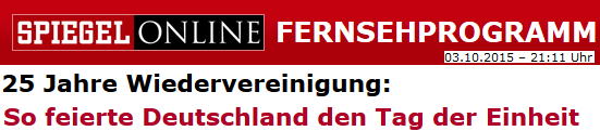 So feierte Deutschland den Tag der Einheit