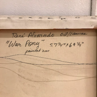 René Alvarado Signed Oil Painting