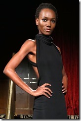 NEW YORK, NY - FEBRUARY 16:  A model poses on the runway at the Brandon Maxwell A/W 2016 fashion show during New York Fashion Week at The Monkey Bar on February 16, 2016 in New York City.  (Photo by JP Yim/Getty Images For Brandon Maxwell)