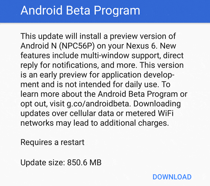 descargar android m